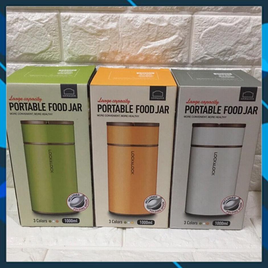 Hộp ủ cháo Column Food Jar Lock&Lock LHC8023 1000ml-chính hãng bảo hành 12 tháng