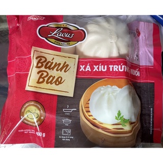 Bánh bao Xá Xíu Trứng Muối - LCFOODS/ Gói 4 cái