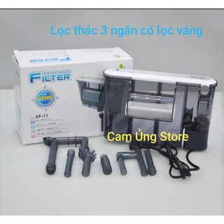 Lọc thác XP-11 cỡ lớn 3 ngăn sử dụng cho bể 50cm - Lọc treo ngoài bể giá tốt nhất