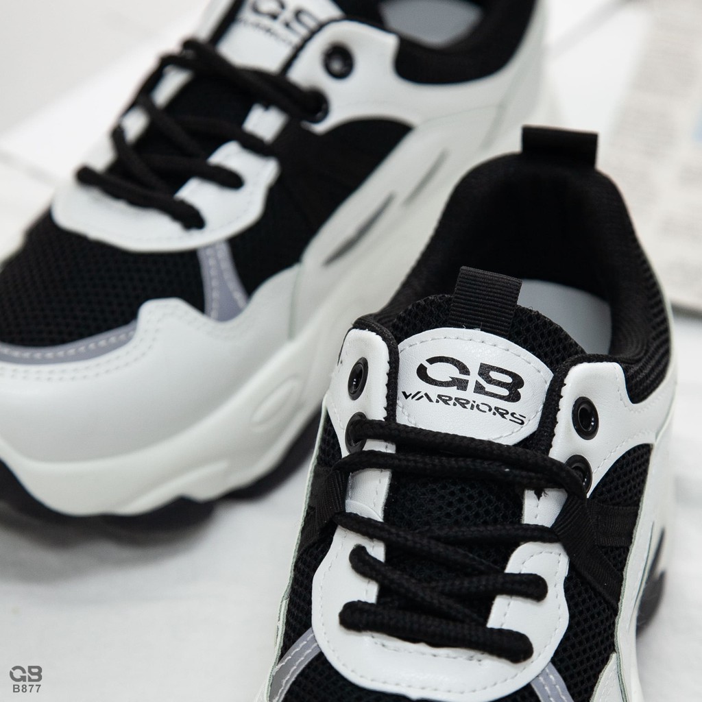 [Mã FAGREEN245 giảm 10% tối đa 30k đơn từ 99k] Giày Thể Thao Nữ giayBOM Đế Cao 4 cm Da Lộn Thoáng Khí B877 | BigBuy360 - bigbuy360.vn