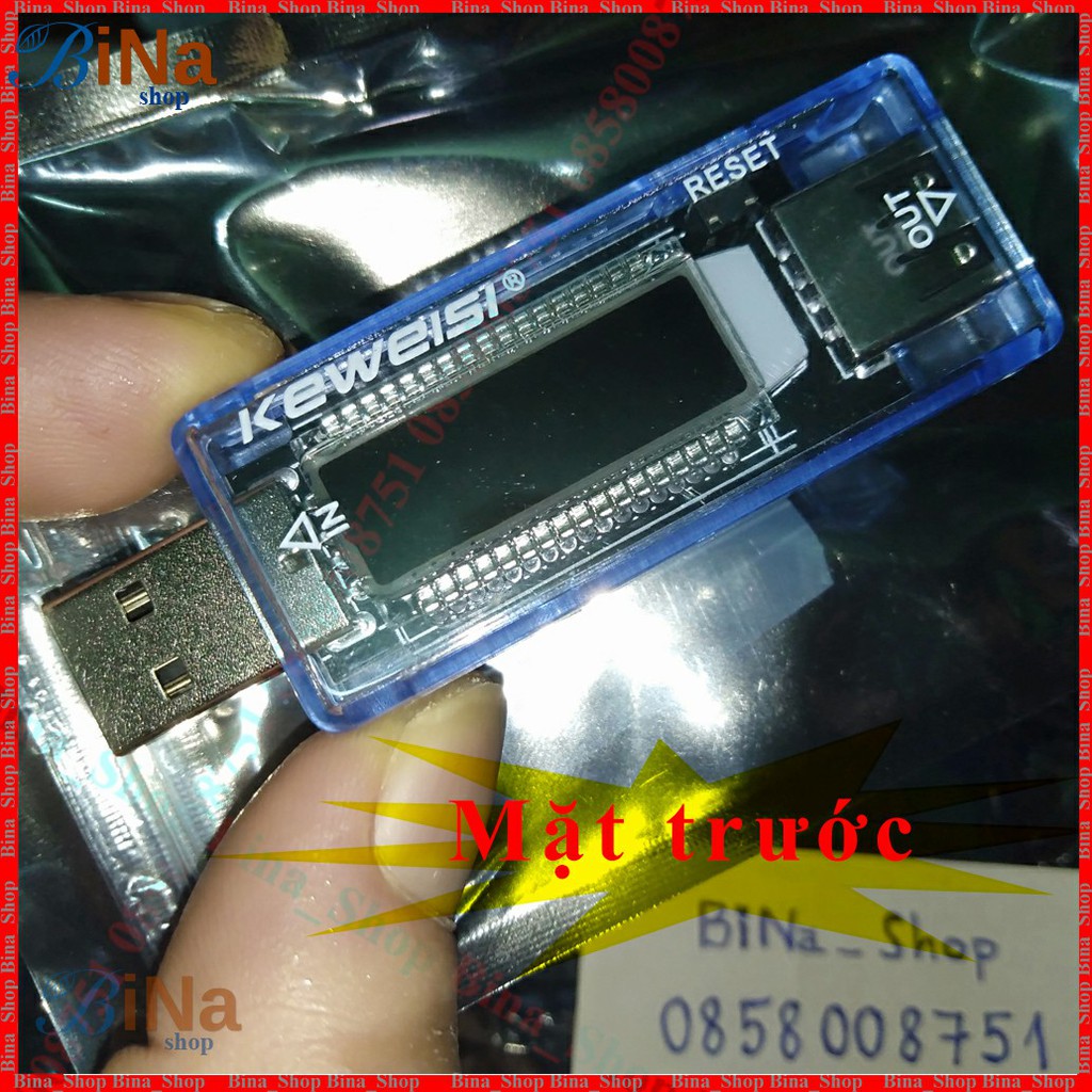 USB test dung lượng điện áp dòng xả KWS-V20