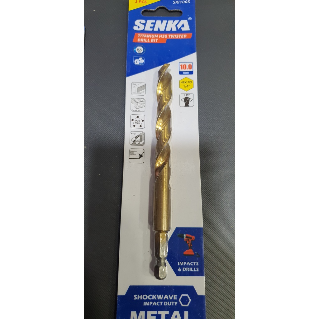 Mũi khoan INOX Cô ban 5% hiệu SENKA Công nghiệp
