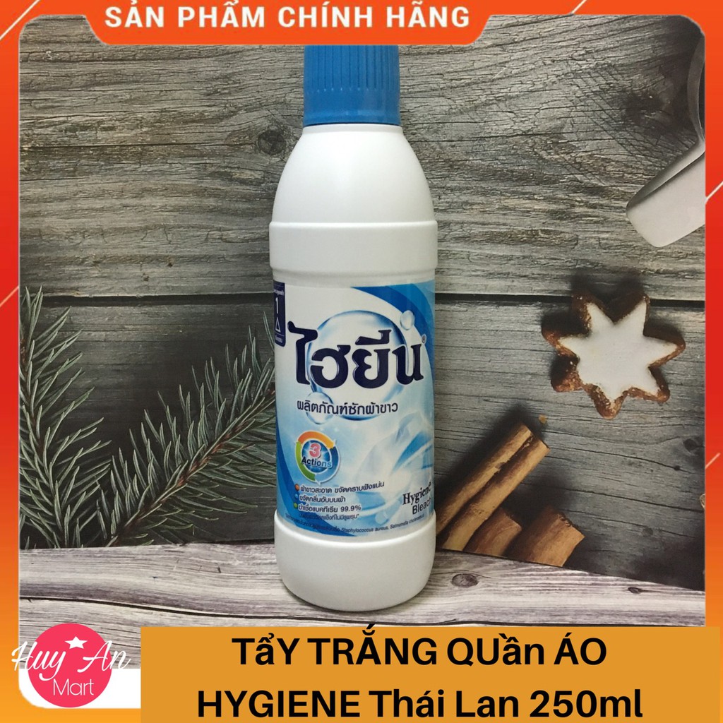 Nước tẩy quần áo trắng Hygiene Thái Lan 250ml