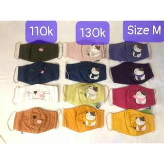 Khẩu trang size M Hikosen Cara