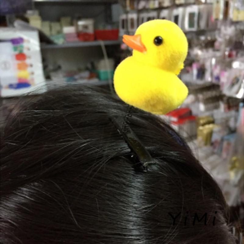 Kẹp tóc gà con dễ thương ngộ nghĩnh