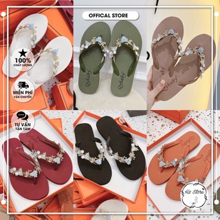 👠👟 Dép kẹp xỏ ngón quai đá nhiều màu ⚡