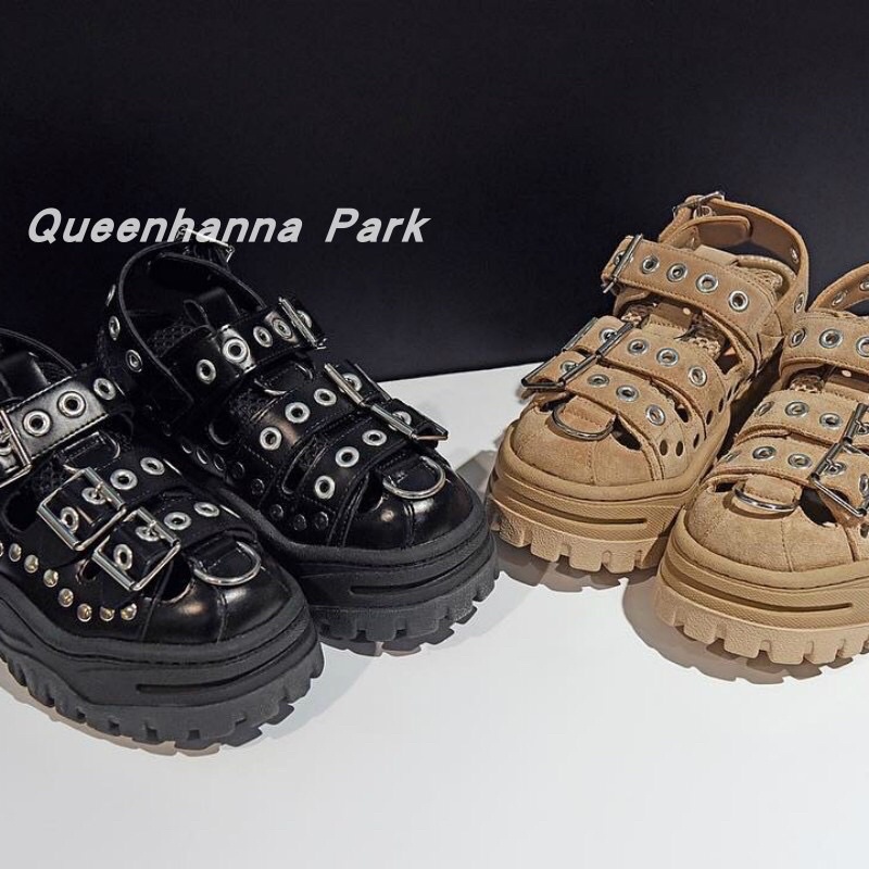 Giày quai cài cool - giày đế cao 5cm siêu chất