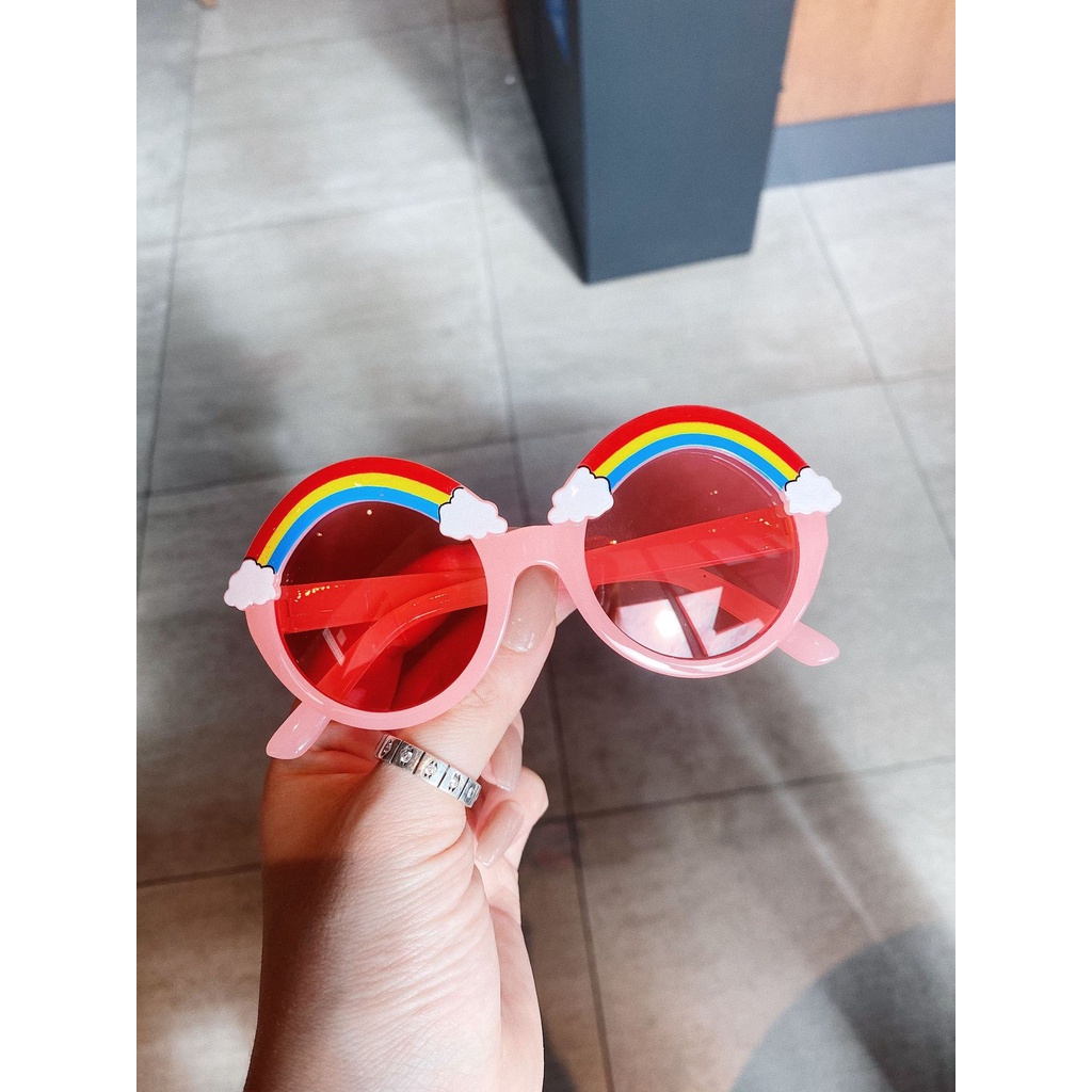 Kính Mắt Thời trang Cầu Vồng Chống Tia UV Cho Bé Mihoshop