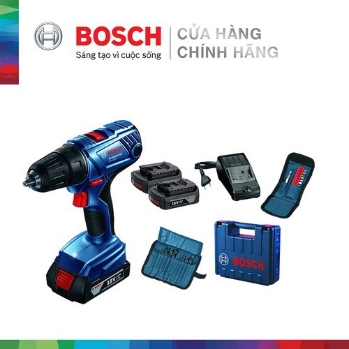 Máy khoan vặn vít dùng pin Bosch GSR 180-LI.