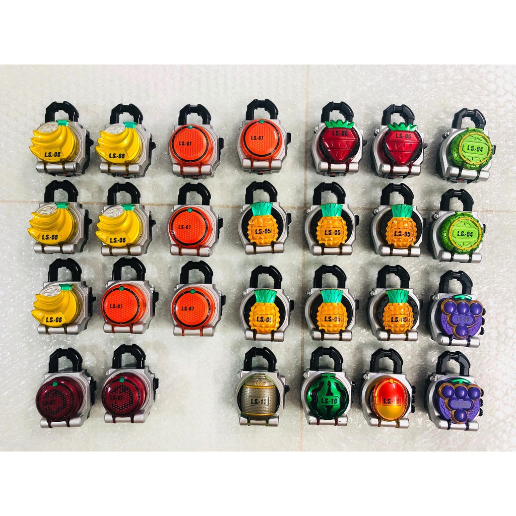 Đồ chơi DX Lockseed các loại - Kamen Rider Gaim siêu nhân mặt nạ trái cây.