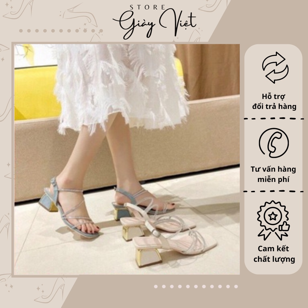 San Đan dây xoàn lấp lánh hậu sau gót 5p siêu xinh