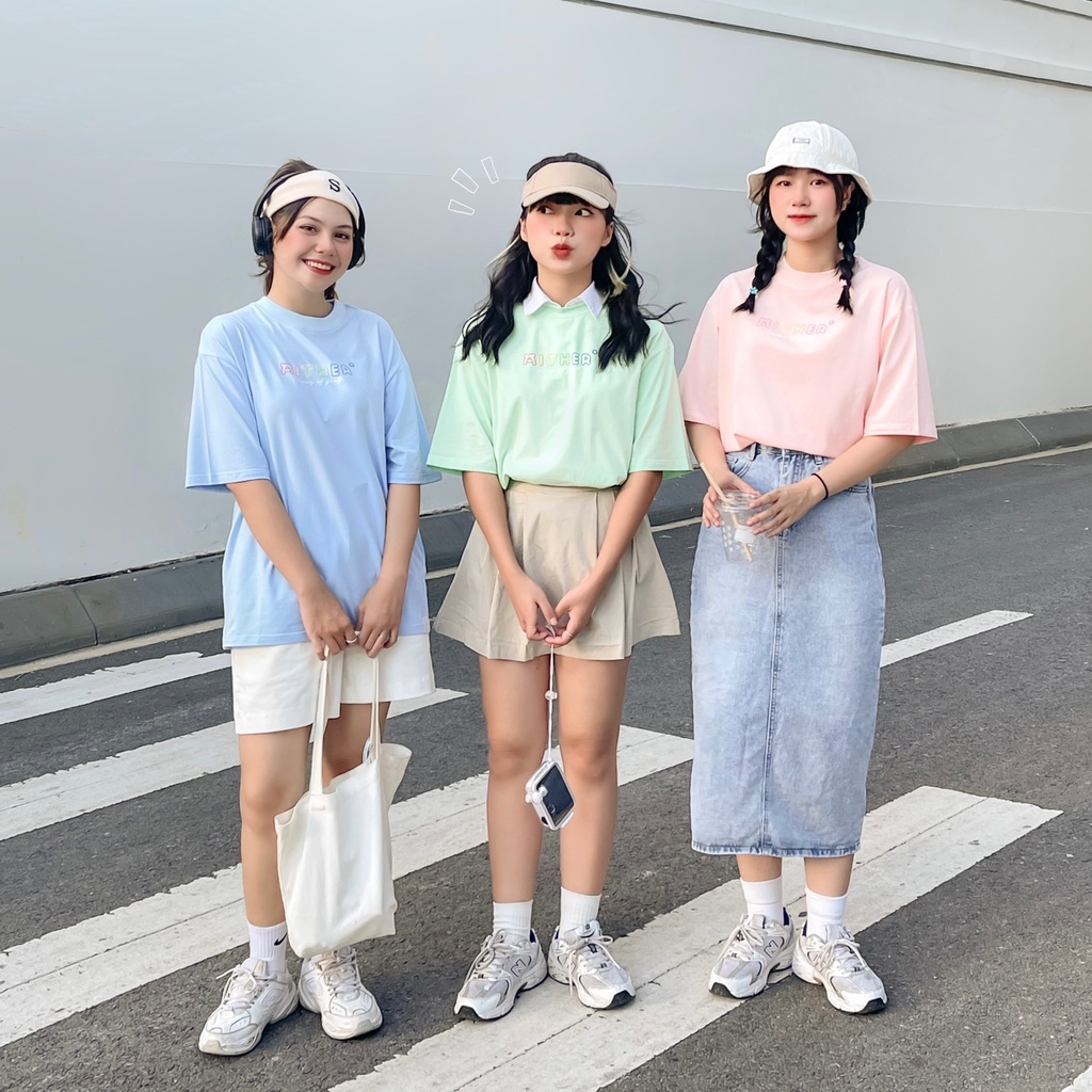 AITHERSTUDIO- Áo Thun Basic tee Premium Form rộng