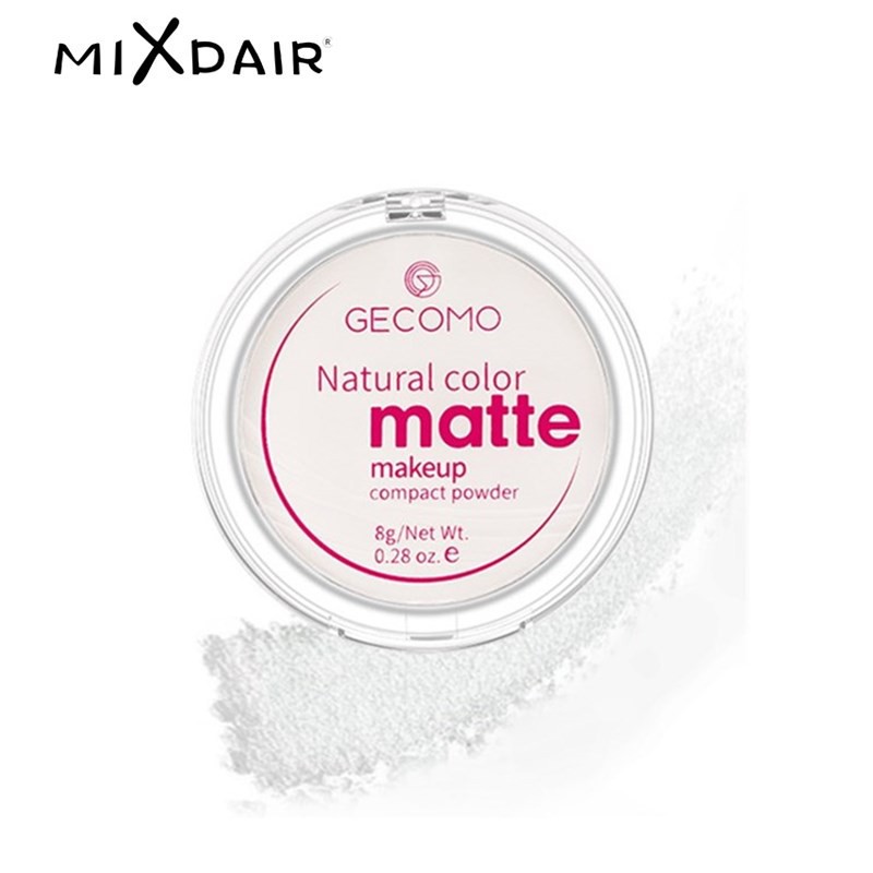 Phấn Nén Kiềm Dầu Mixdair Hiệu Ứng Lì Kiềm Dầu Chống Thấm Nước 8g