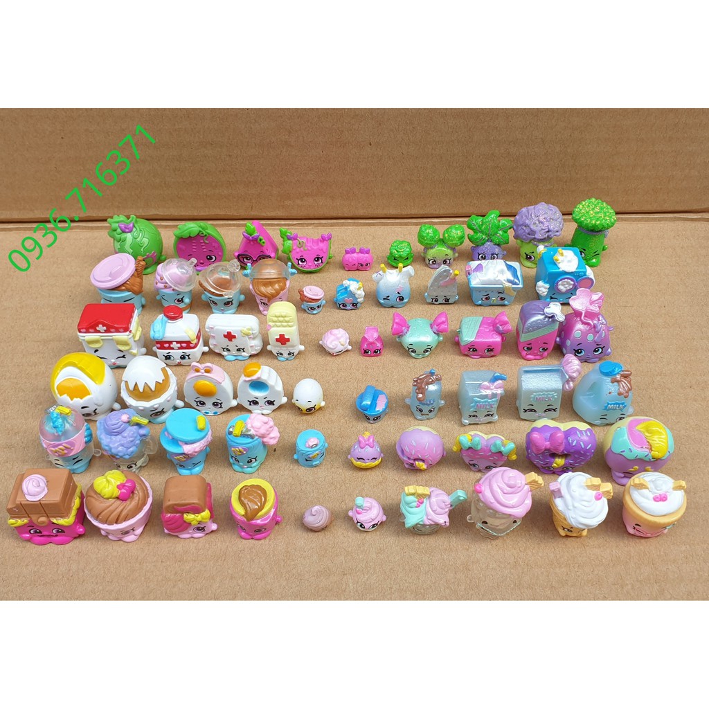 Shopkins nhiều mẫu cho bé chơi bán đồ hàng