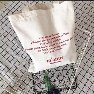 Túi Tote đeo vai chữ pháp nhỏ