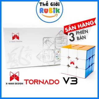 Rubik 3x3 Tornado V3 M Cao Cấp Có Nam Châm Flagship 2022 QiYi X
