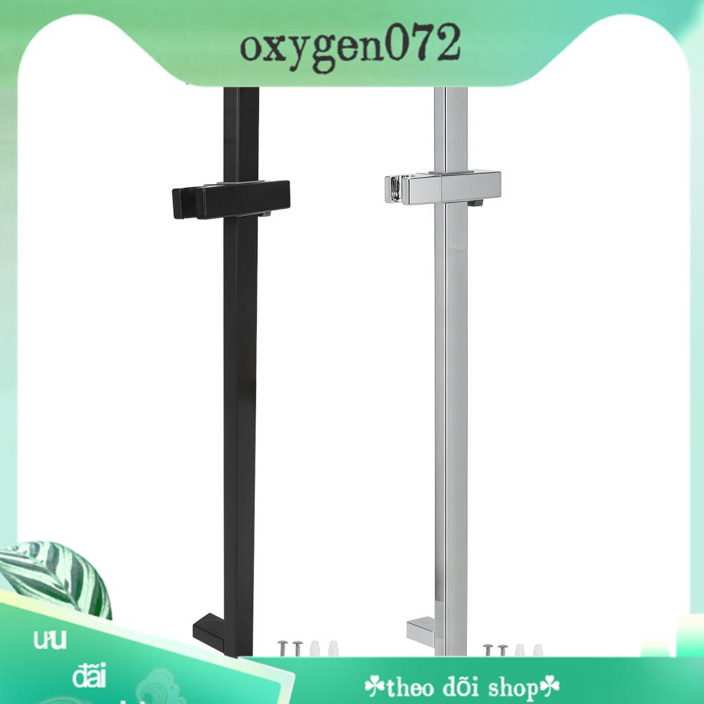 Oxygen072 Thanh trượt vòi hoa sen bằng thép không gỉ ống có thể điều chỉnh cho đồ dùng phòng tắm tại nhà