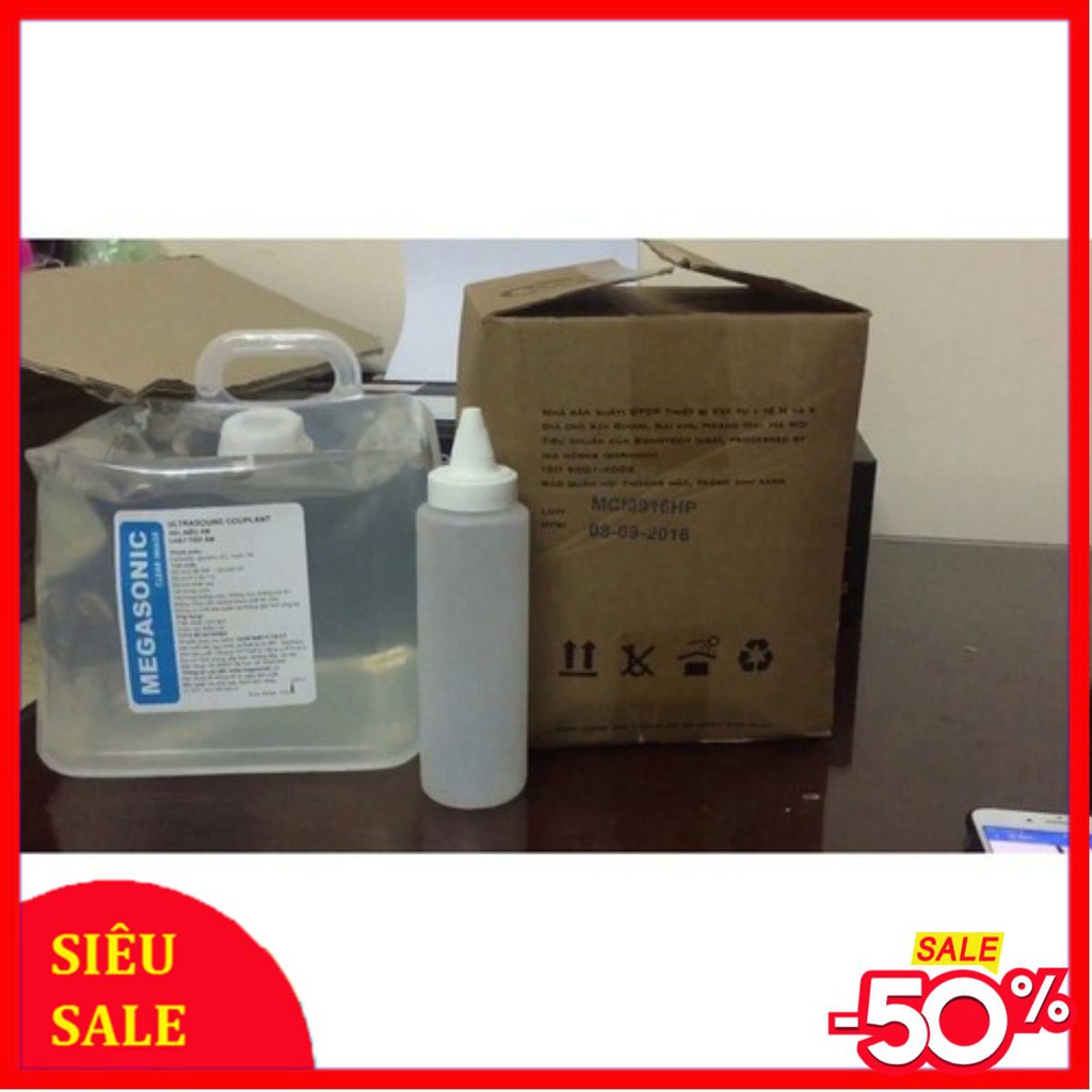 Gel triệt lông megasonic can 5 lit