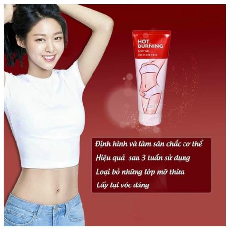 Gel Kem Tan Mỡ Bụng Đùi Missha Hot Burning Hàn Quốc.