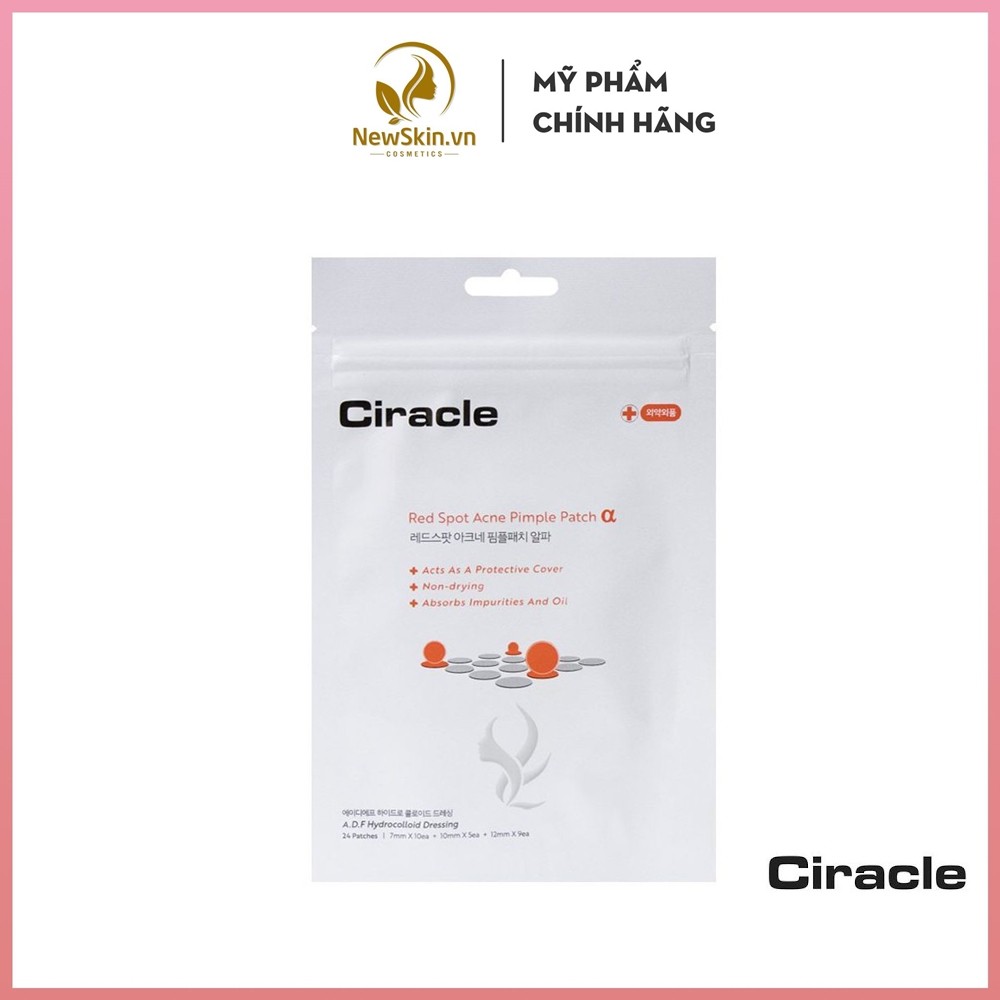 Miếng Dán Mụn Ciracle Red Spot Acne Pimple Patch
