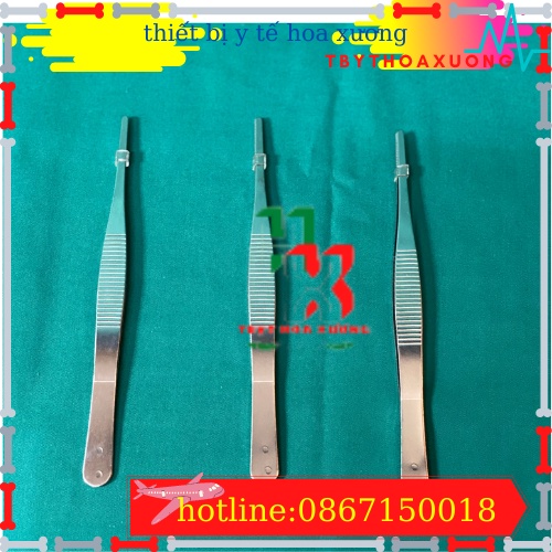 [Hàng Chính Hãng] Nỉa Thẳng y Tế Không Mấu16 Cm - Nhíp Y Tế  Dùng Trong Phẩu Thuật