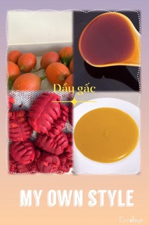 125ml dầu gấc nhà làm