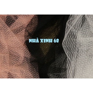Vải lưới chấm kẻ chéo, ruồi chéo