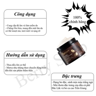 Bơ dưỡng thể cà phê Đắk Lắk Cocoon 200ml