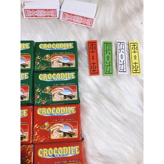Bài tứ sắc CROCODILE hàng cao cấp ( 1 bộ nhỏ )
