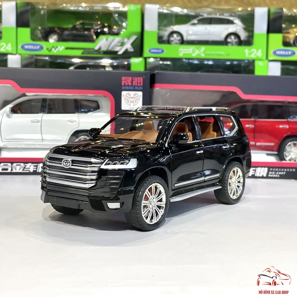 Xe mô hình hợp kim Toyota Landcruiser LC300 tỉ lệ 1:24 Carshop hãng Sheng Run 3 màu