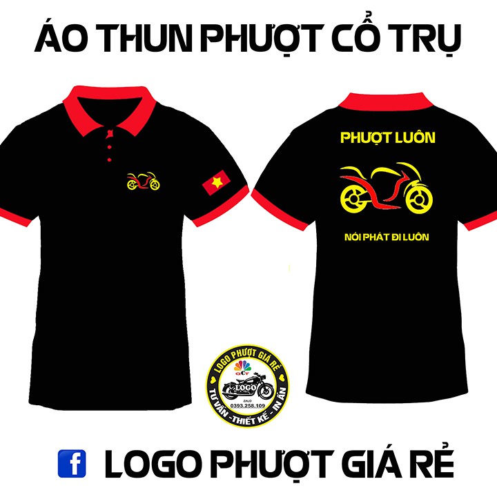 áo thun phượt thủ áo ngắn tay có cổ