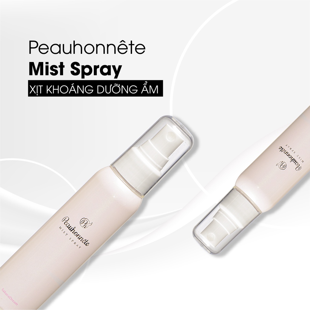 Xịt siêu cấp ẩm chống lão hoá Peauhonnête Mist Spray 100ml  - Nhật Bản