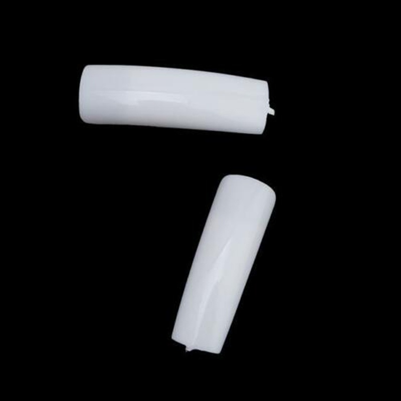 (Hàng Mới Về) Set 100 Móng Tay Giả Bằng Acrylic Kèm Hộp Đựng Tiện Dụng