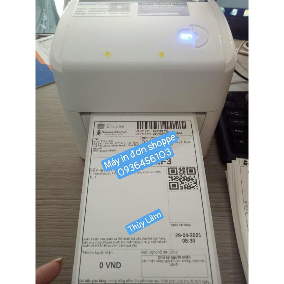 Máy in đơn hàng Shopee Xprinter XP 420B | BigBuy360 - bigbuy360.vn