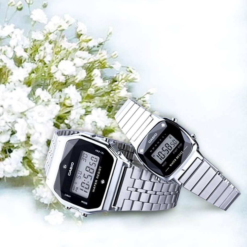 Đồng hồ nam dây kim loại chính hãng Casio A159WAD-1DF [HÀNG CHÍNH HÃNG]