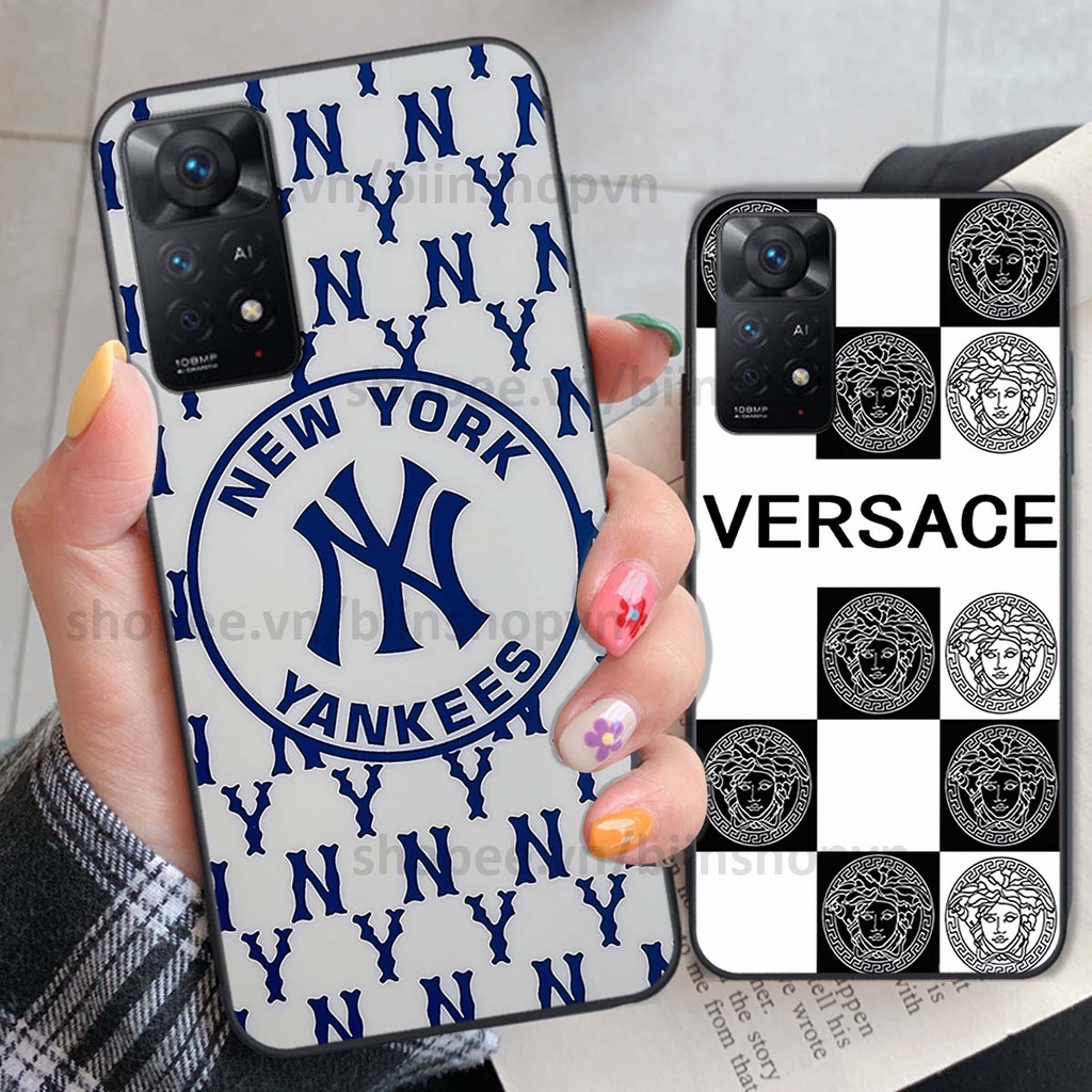 Ốp Xiaomi Redmi Note 11 4G / Note 11S / Note 11 Pro 5G in hình các thương hiệu nổi tiếng siêu đẹp, thời trang cá tính