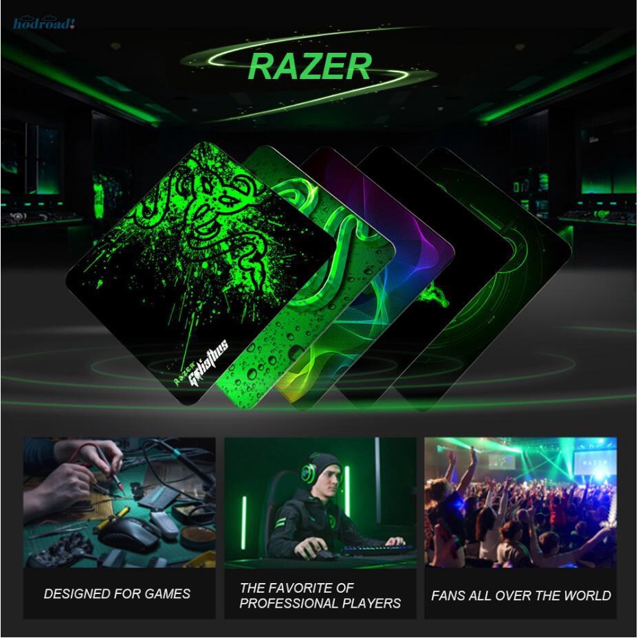 Razer Thickened Seaming Gaming Gaming Mouse Pad more comfortable and not easy to