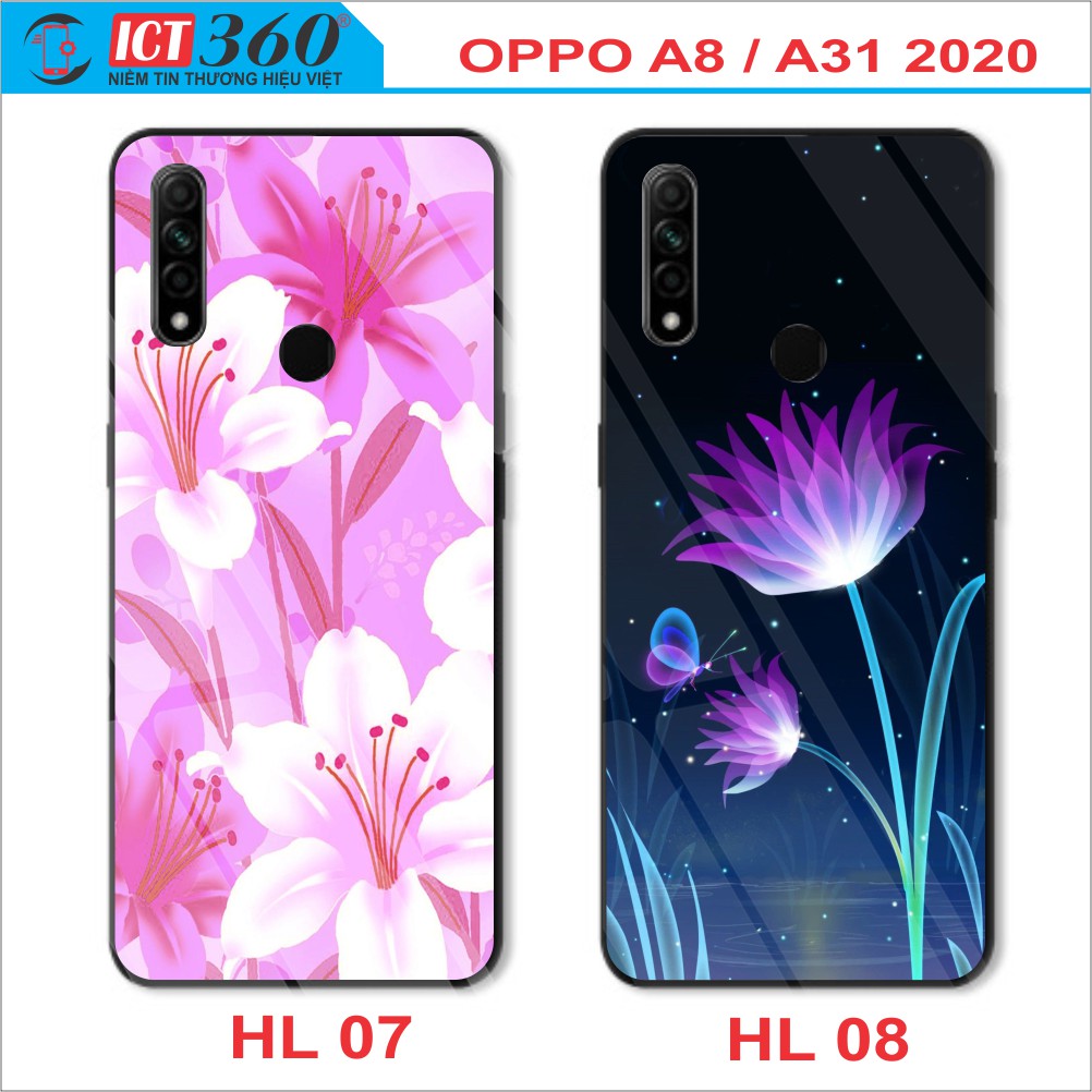 Ốp Lưng Kính OPPO A31 / A8 in Hình 3D - in theo yêu cầu
