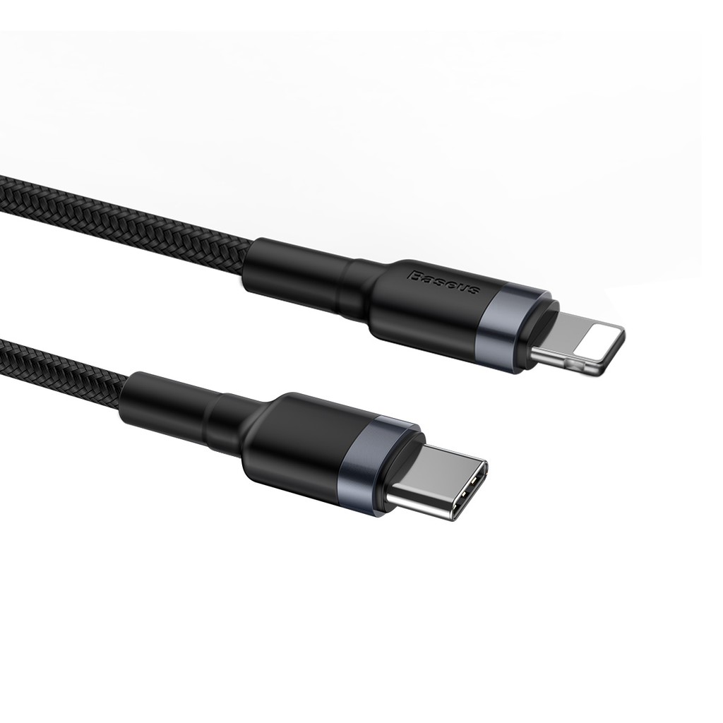 Cáp sạc Baseus Cafule Cable Type-C to Lightning PD 18W Sạc nhanh và truyền dữ liệu