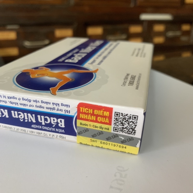 Bách Niên Kiện - viên xương khớp móng quỹ vỏ liễu