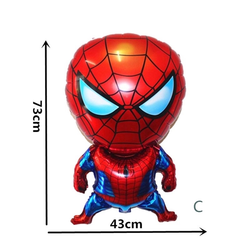 Bóng trang trí sinh nhật hình nhân vật siêu nhân - công chúa