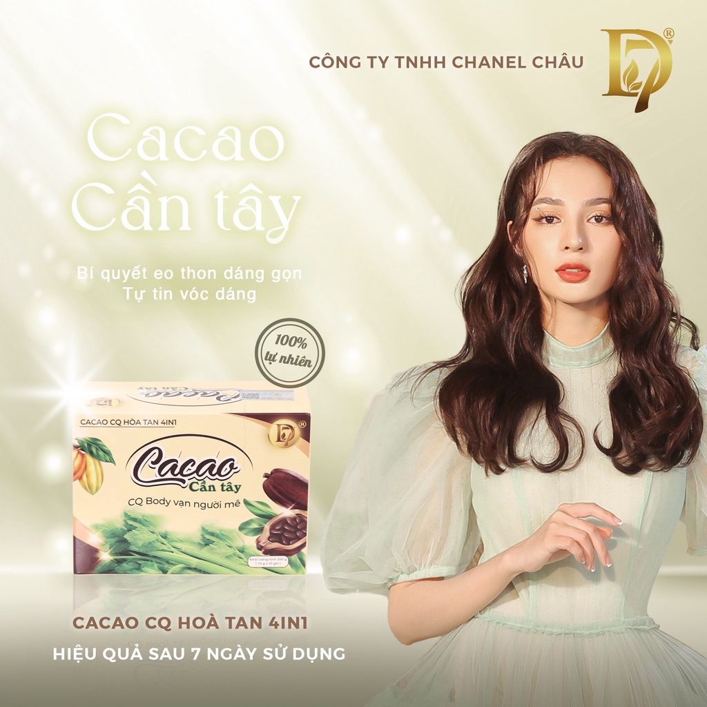 (Chính hãng) Ca cao cần tây Giảm Cân date mới