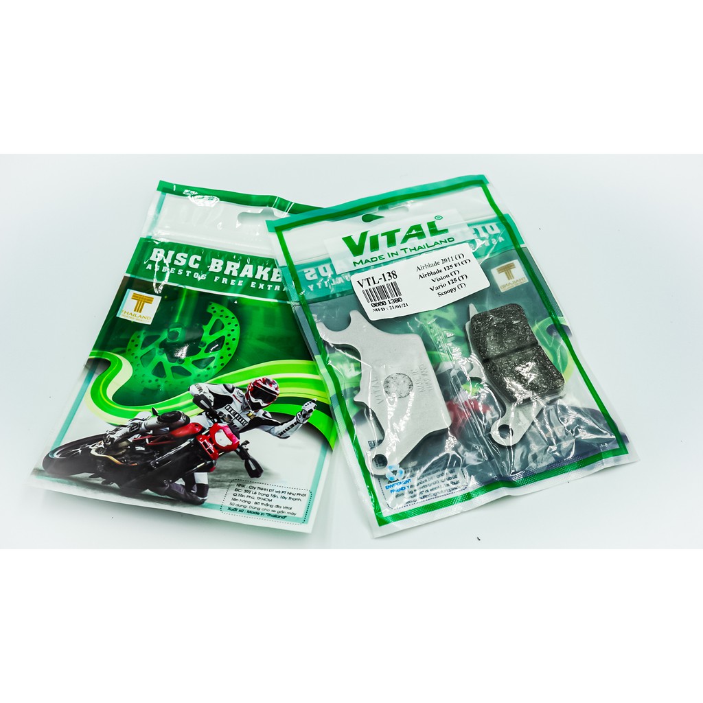 Bố thắng đĩa trước Airblade 2011 đến 2019 Airblade 125 FI , Vision , Vario 125 ,Lead 125, Scoopy
