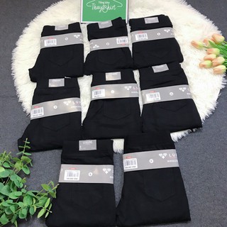 Quần legging trơn túi sau