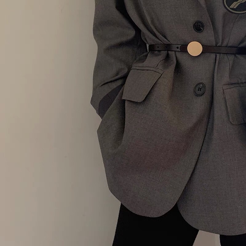 Đai váy bản nhỏ 3 kiểu mặt Sim sim shop TL016 1.3cm - Thắt lưng váy nữ bản nhỏ đai nịt quần váy áo vest sơ mi