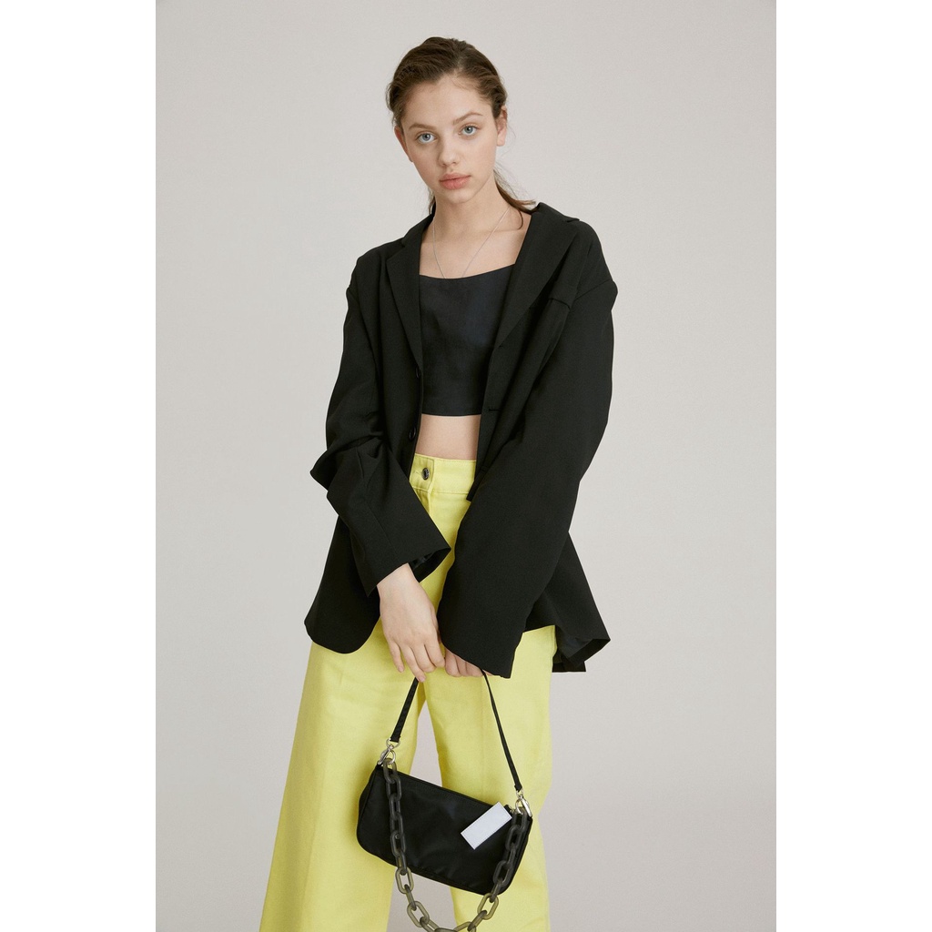 2146 |Bảng Phấn Mắt 2 Màu 2 Màu Thời Trang| Túi Xách Đeo Vai Kiểu Vuông Nhỏ Phối Dây Xích Thời Trang Sành Điệu