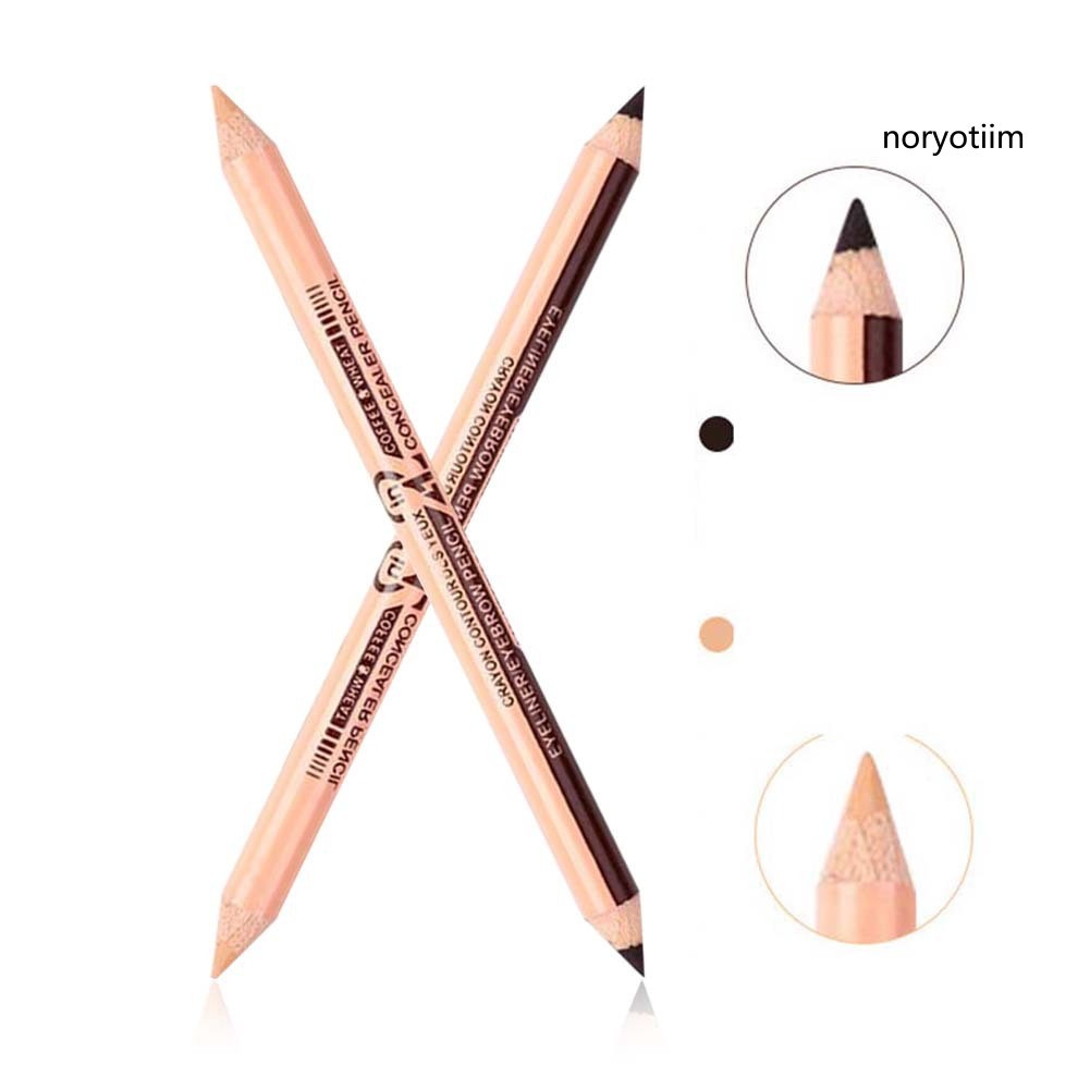 [Hàng mới về] Bút Kẻ Mắt Hai Đầu Chống Thấm Nước Trang Điểm Tiện Dụng Cho Nữ | BigBuy360 - bigbuy360.vn