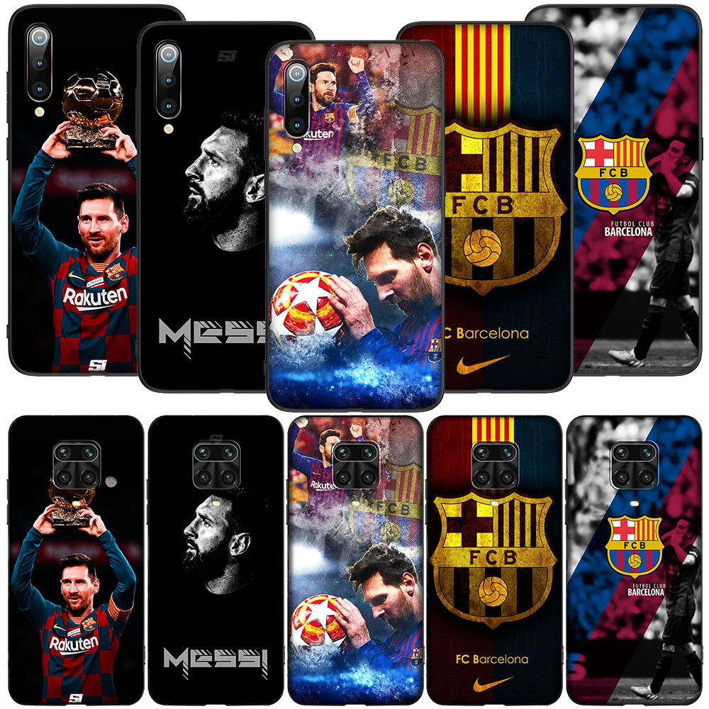Ốp Lưng Silicone In Hình Cầu Thủ Messi Và Tên Messi Cho Redmi 6 6a 7 7a 8 8a 9 9a 9c Pro