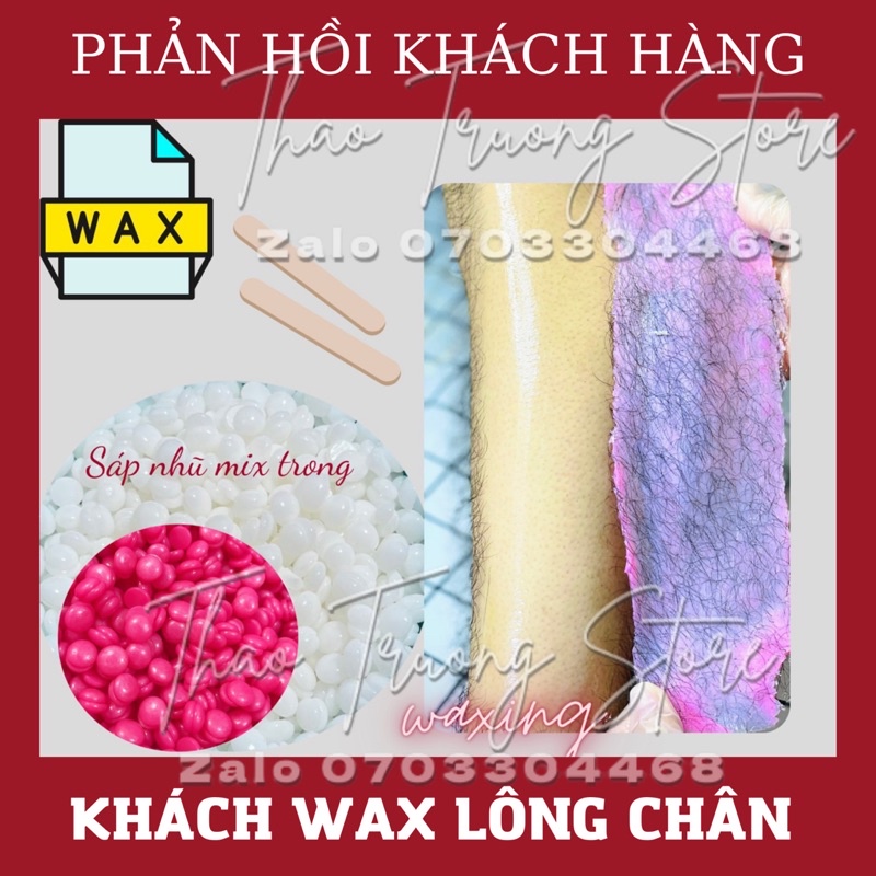 Sáp Wax Mix Color. Sáp Wax Lông Siêu Bám Lông Hàng Nhập khẩu Loại 1