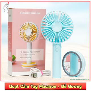 Có Sẵn Quạt Mini Cầm Tay Macaron [ Hàn Quốc ][ Cao Cấp ][2000Mah][ Có Video Thực Tế ]